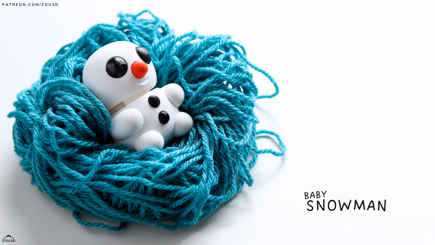 Snowman Fidget Toy
