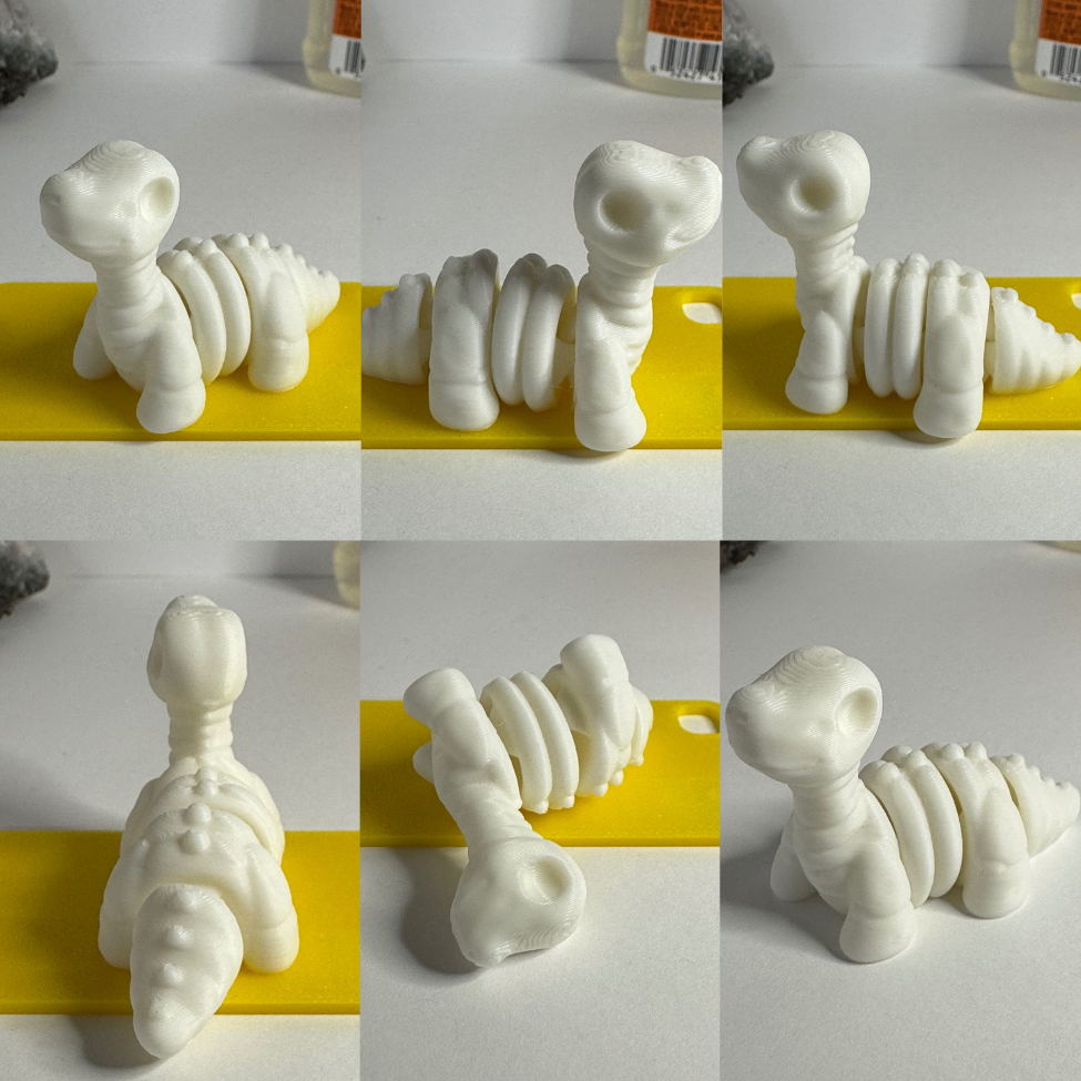 Brontosaurus Skeleton Fidget Toy